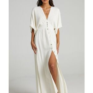 SHOWPO | Sitting Pretty Maxi Dress in White